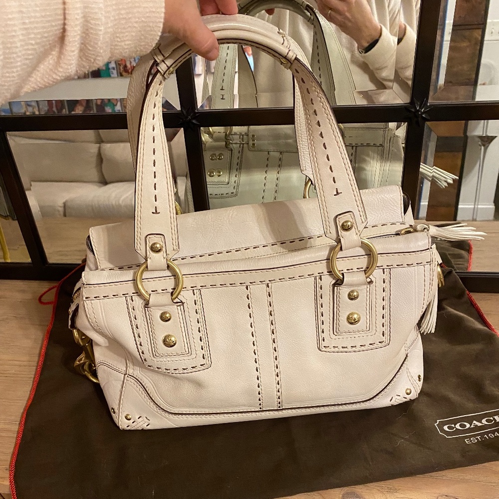 White Coach Purse (Circa 2006)
